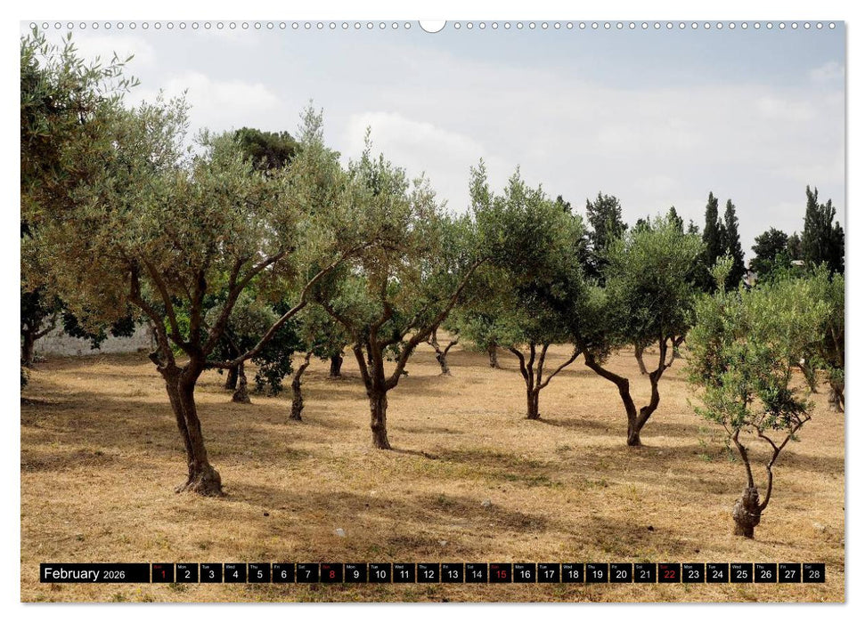 Jerusalem. The Holy City of three religions (CALVENDO Premium-Calendar 2026)