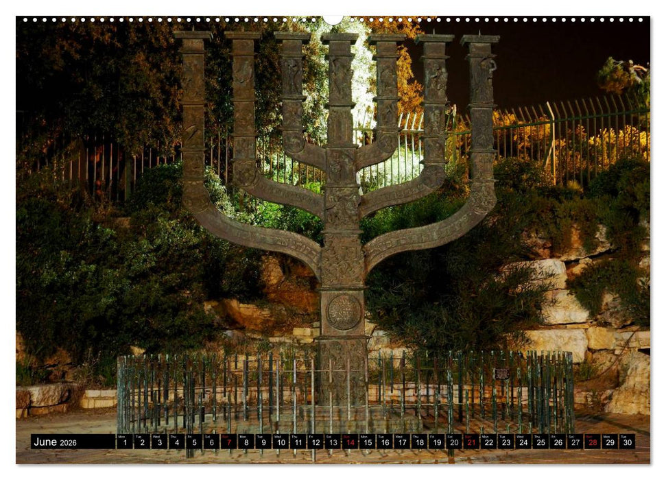 Jerusalem. The Holy City of three religions (CALVENDO Premium-Calendar 2026)