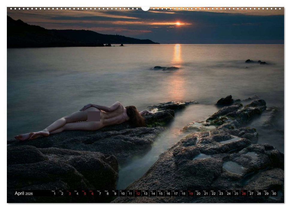 Cote d'Azur Landscapes and Nudes (CALVENDO Premium-Calendar 2026)