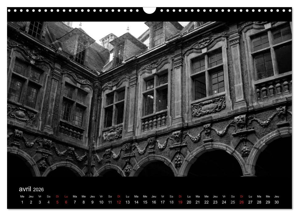 Le Vieux Lille (CALVENDO Calendrier mensuel 2026)