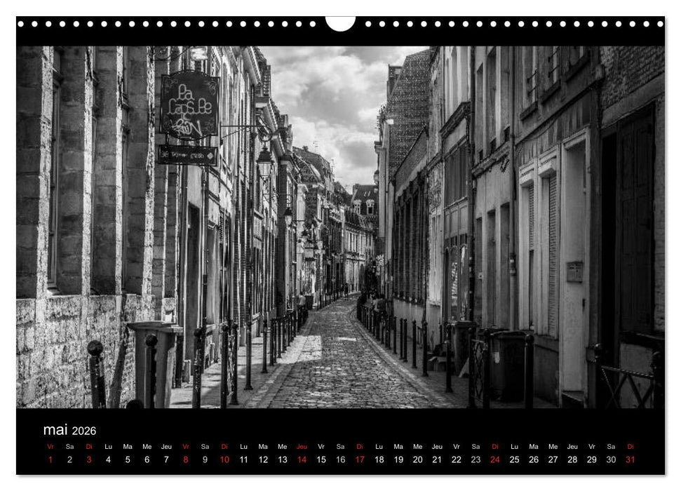 Le Vieux Lille (CALVENDO Calendrier mensuel 2026)