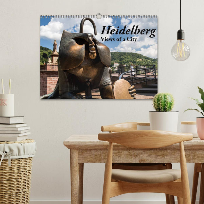 Heidelberg - Views of a City (CALVENDO Monthly Calendar 2026)