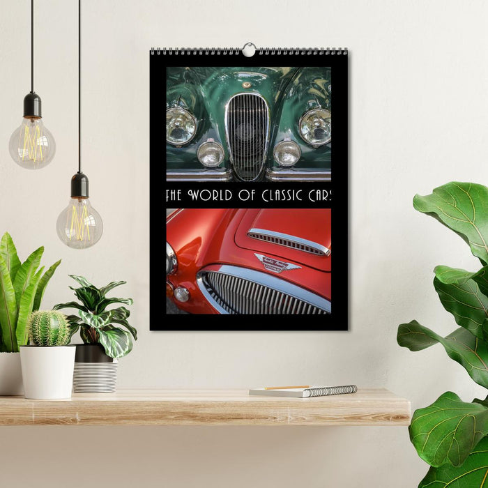 The World of Classic Cars (CALVENDO Monthly Calendar 2026)