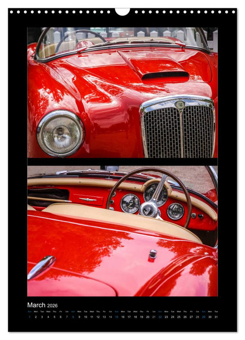 The World of Classic Cars (CALVENDO Monthly Calendar 2026)