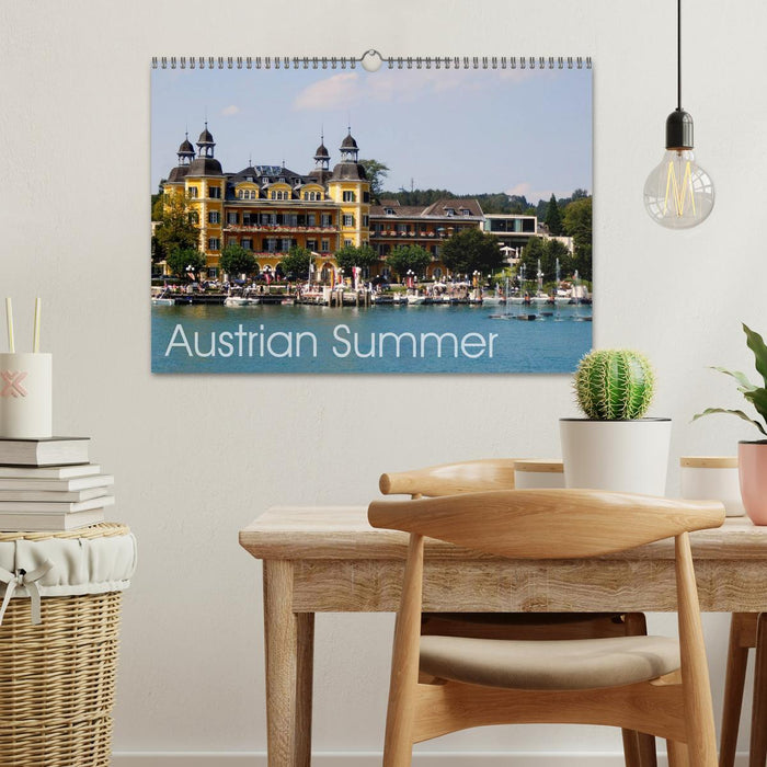 Austrian Summer (CALVENDO Monthly Calendar 2026)