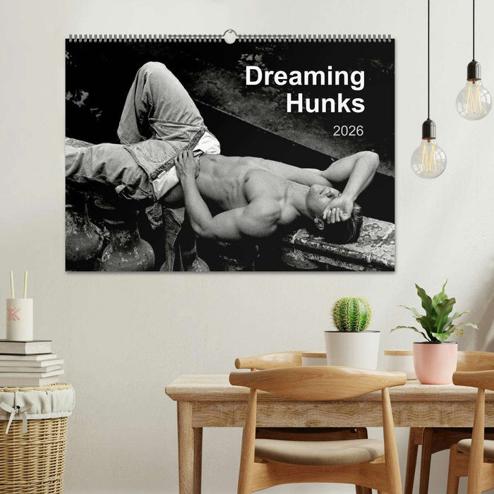 Dreaming Hunks 2026 (CALVENDO Monthly Calendar 2026)
