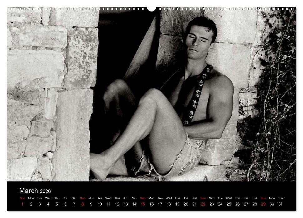 Dreaming Hunks 2026 (CALVENDO Monthly Calendar 2026)