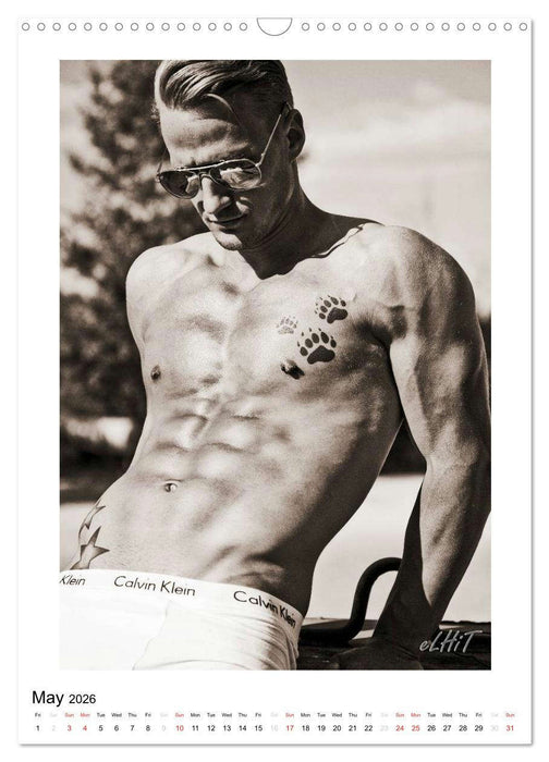 MEN by eLHiT photography (CALVENDO Monthly Calendar 2026)