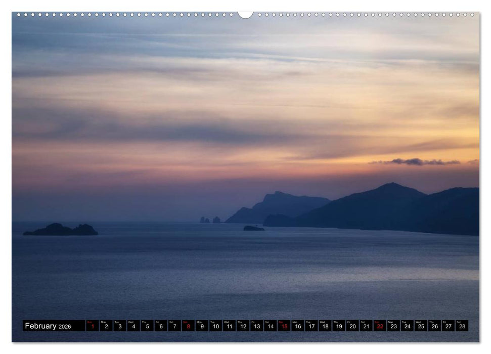 Amalfi Coast and Capri (CALVENDO Premium-Calendar 2026)