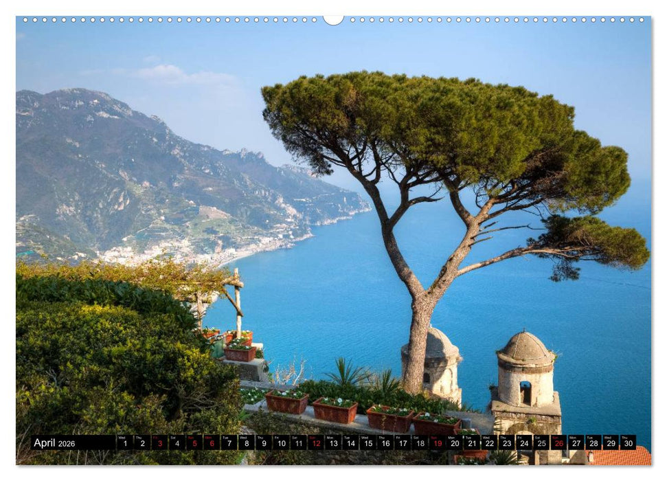 Amalfi Coast and Capri (CALVENDO Premium-Calendar 2026)