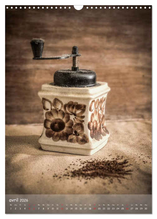 Des vieux Moulins à Café (CALVENDO Calendrier mensuel 2026)