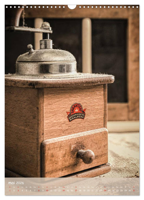 Des vieux Moulins à Café (CALVENDO Calendrier mensuel 2026)