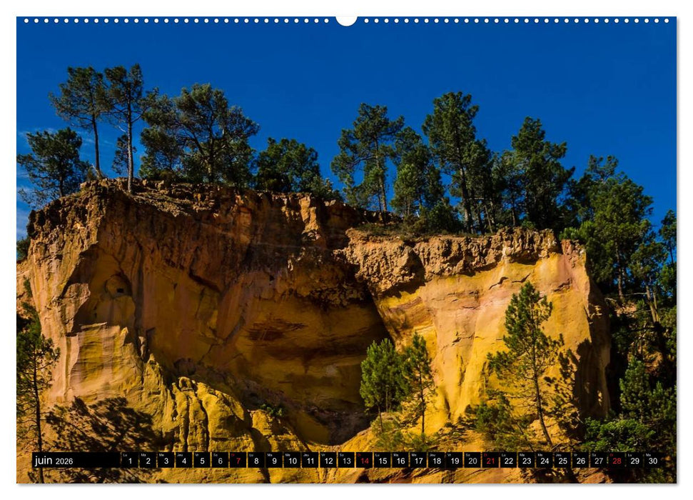 Un été en Provence dans le Luberon (CALVENDO Calendrier supérieur 2026)