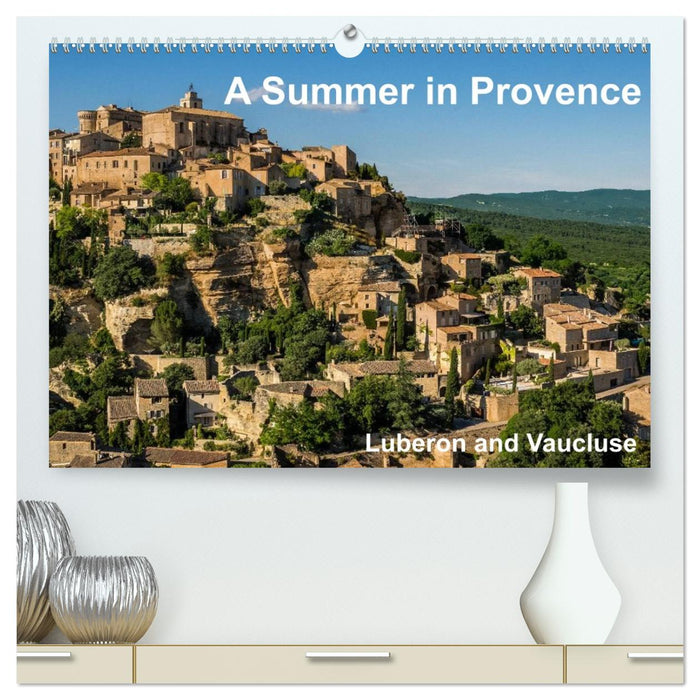 A Summer in Provence: Luberon and Vaucluse (CALVENDO Premium-Calendar 2026)
