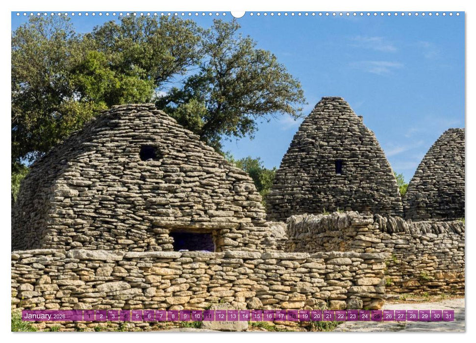 A Summer in Provence: Luberon and Vaucluse (CALVENDO Premium-Calendar 2026)