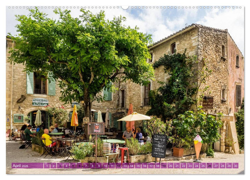 A Summer in Provence: Luberon and Vaucluse (CALVENDO Premium-Calendar 2026)