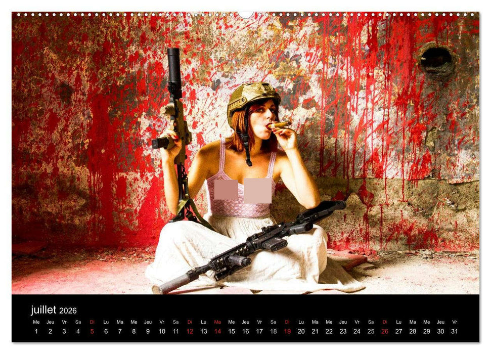 Sexy Armes (CALVENDO Calendrier supérieur 2026)