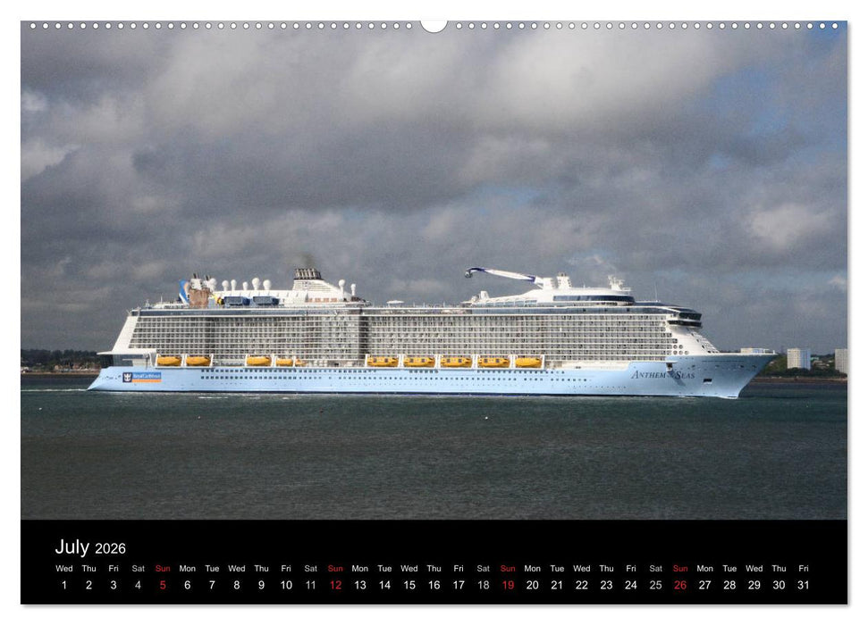Cruise Southampton (CALVENDO Premium-Calendar 2026)