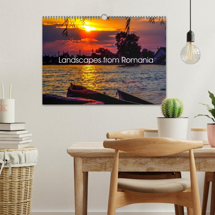 Landscapes from Romania (CALVENDO Monthly Calendar 2026)