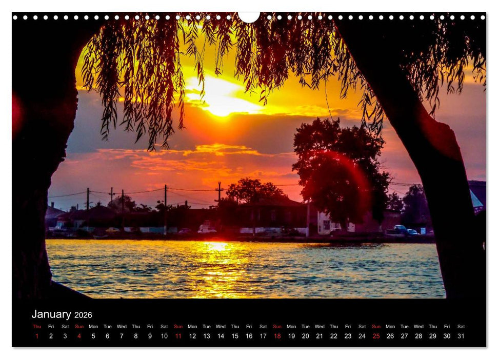 Landscapes from Romania (CALVENDO Monthly Calendar 2026)