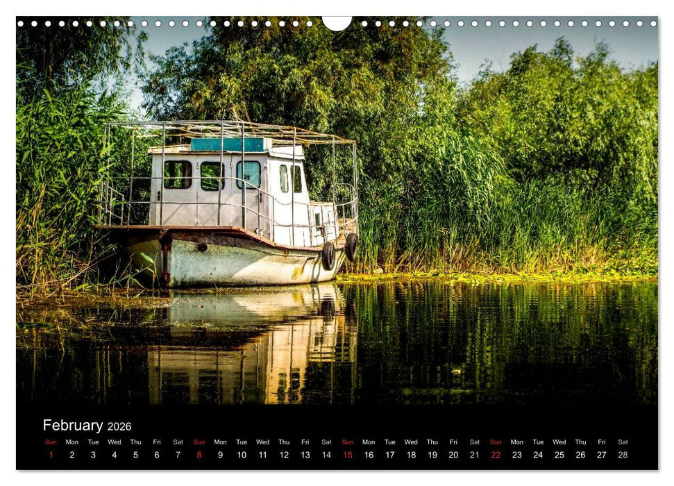 Landscapes from Romania (CALVENDO Monthly Calendar 2026)