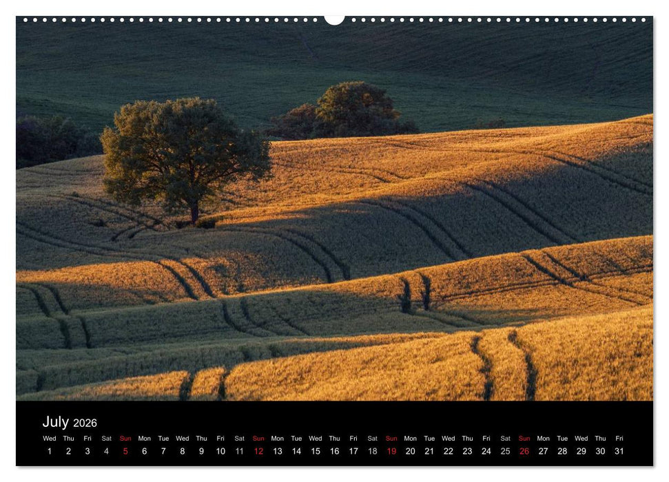 Tuscany Amazing Val d'Orcia (CALVENDO Premium-Calendar 2026)