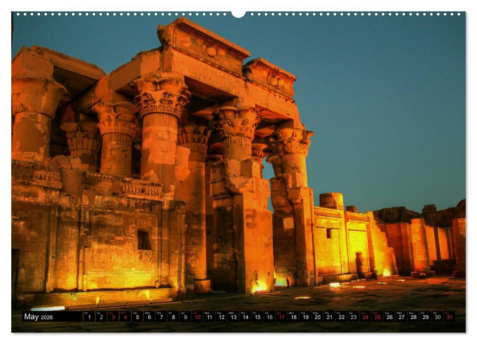 Egypt - from Abu Simbel to the Sphinx (CALVENDO Premium-Calendar 2026)
