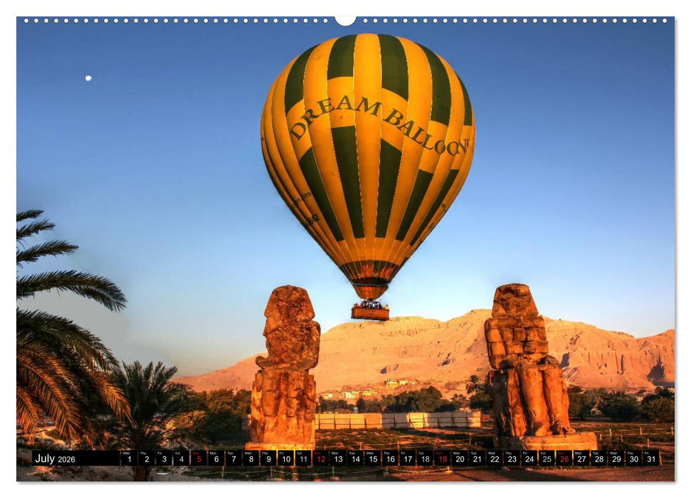 Egypt - from Abu Simbel to the Sphinx (CALVENDO Premium-Calendar 2026)