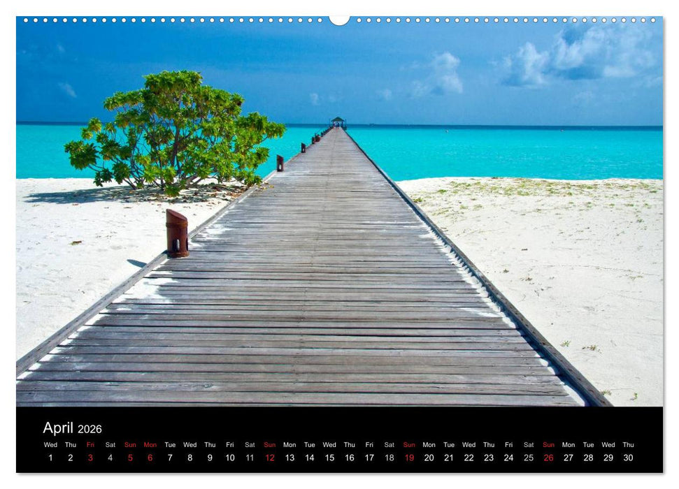 Amazing Maldives (CALVENDO Premium-Calendar 2026)