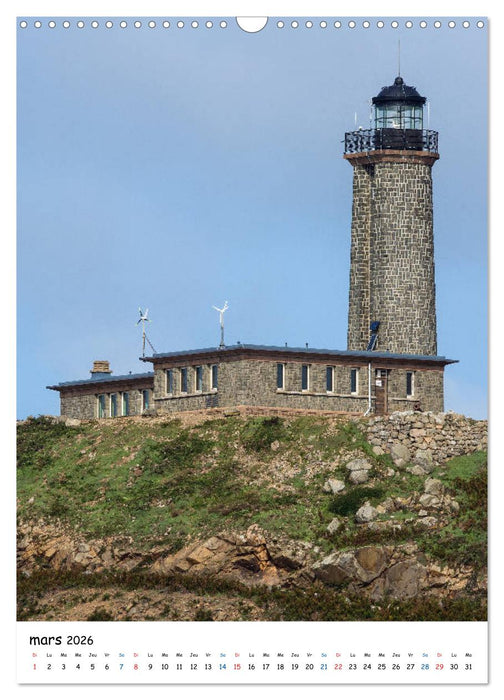 Phares Bretons (CALVENDO Calendrier mensuel 2026)