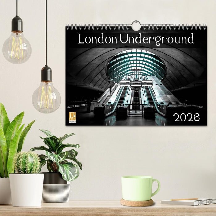 London Underground 2026 (CALVENDO Monthly Calendar 2026)