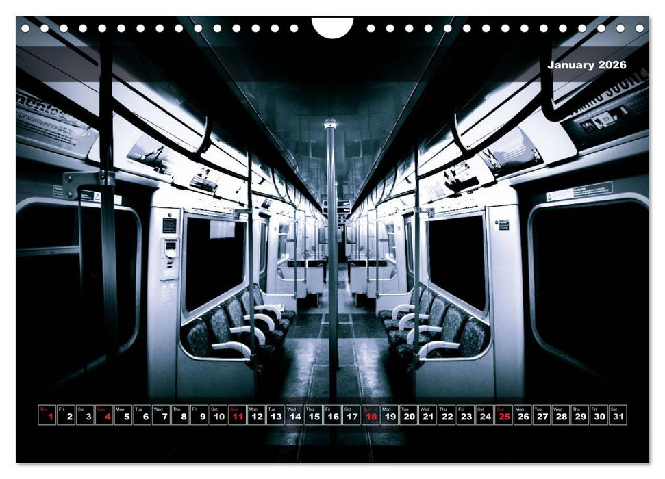 London Underground 2026 (CALVENDO Monthly Calendar 2026)