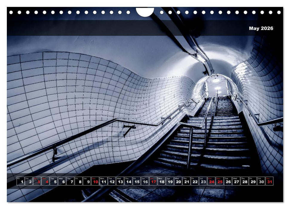 London Underground 2026 (CALVENDO Monthly Calendar 2026)