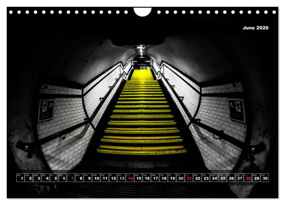 London Underground 2026 (CALVENDO Monthly Calendar 2026)
