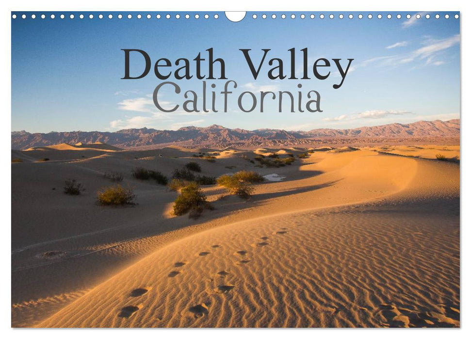 Death Valley California (CALVENDO Monthly Calendar 2026)