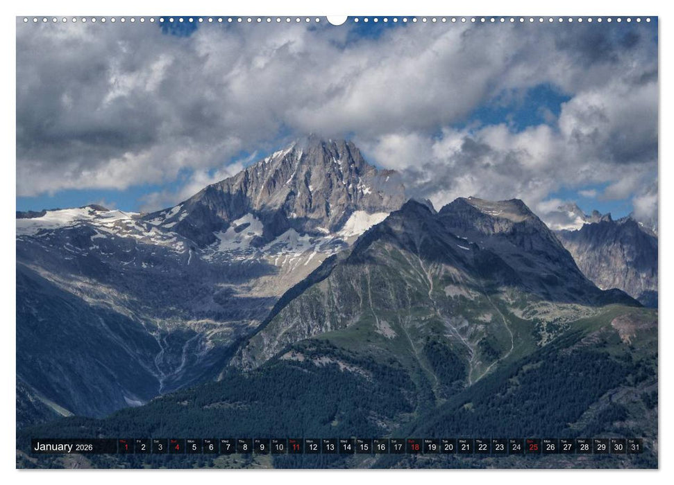 Valais Swiss Beauty (CALVENDO Premium-Calendar 2026)