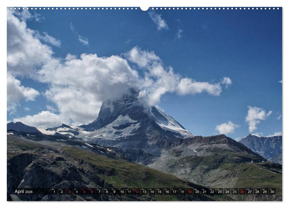 Valais Swiss Beauty (CALVENDO Premium-Calendar 2026)