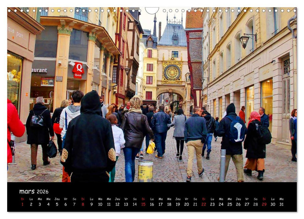 MA NORMANDIE (CALVENDO Calendrier mensuel 2026)