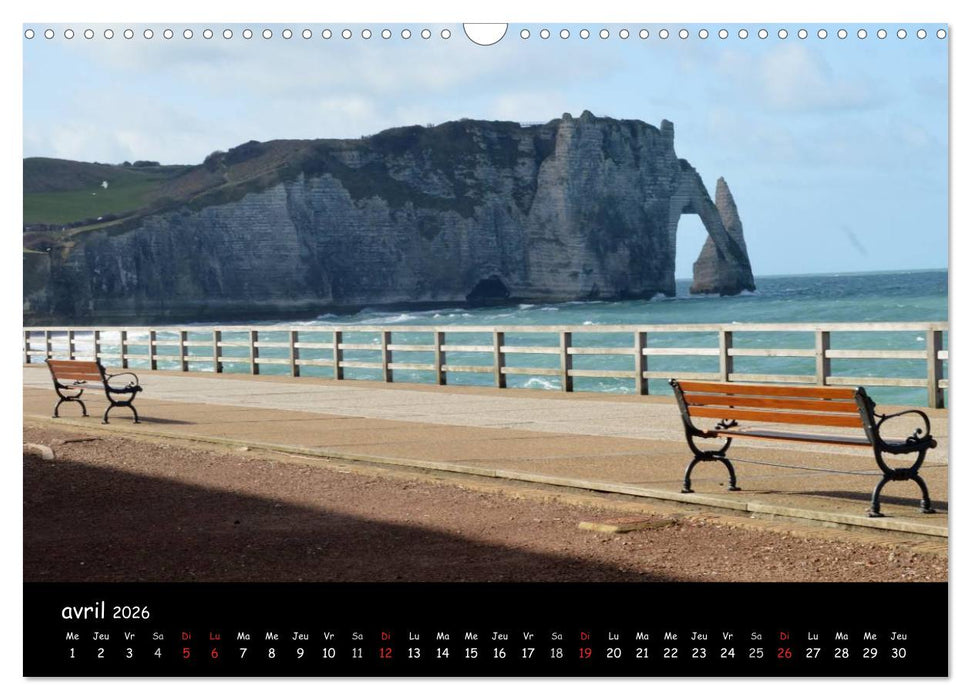 MA NORMANDIE (CALVENDO Calendrier mensuel 2026)