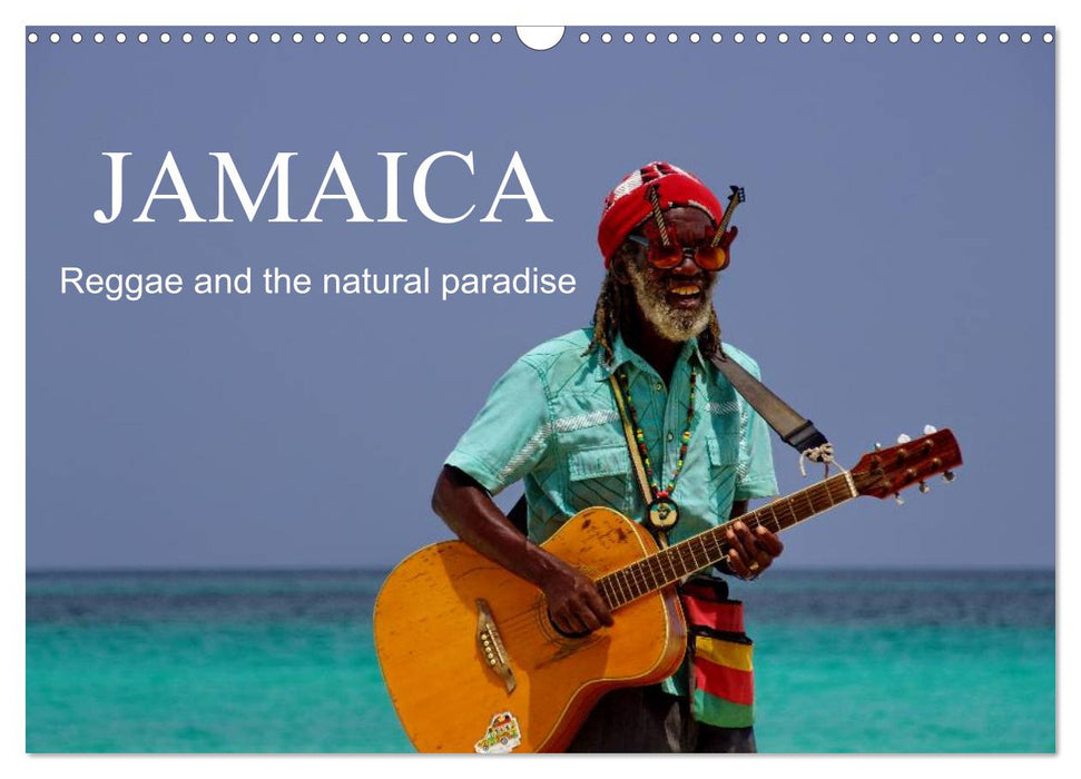 JAMAICA Reggae and the natural paradise (CALVENDO Monthly Calendar 2026)