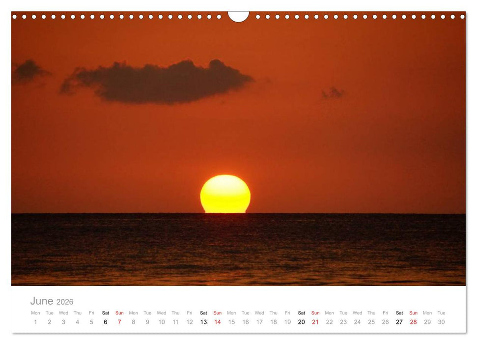 JAMAICA Reggae and the natural paradise (CALVENDO Monthly Calendar 2026)