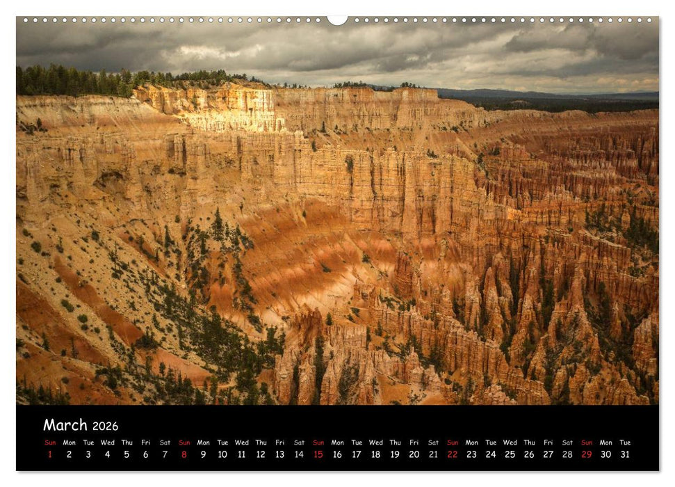 Beautiful Bryce Canyon (CALVENDO Premium-Calendar 2026)