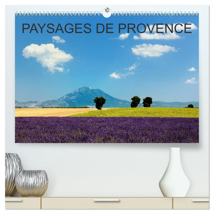 Paysages de Provence (CALVENDO Calendrier supérieur 2026)