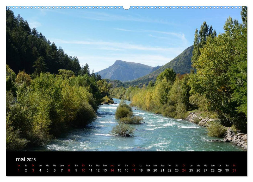 Paysages de Provence (CALVENDO Calendrier supérieur 2026)