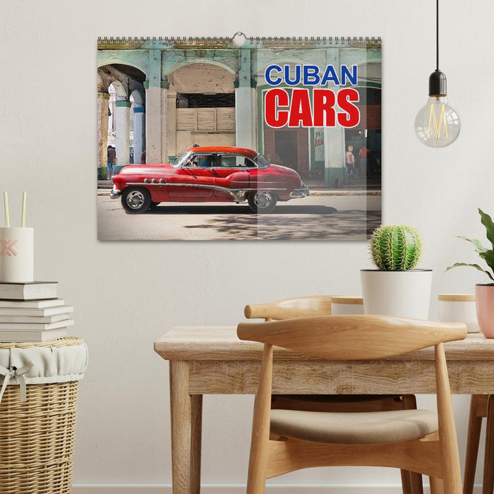 Cuban Cars (CALVENDO Monthly Calendar 2026)