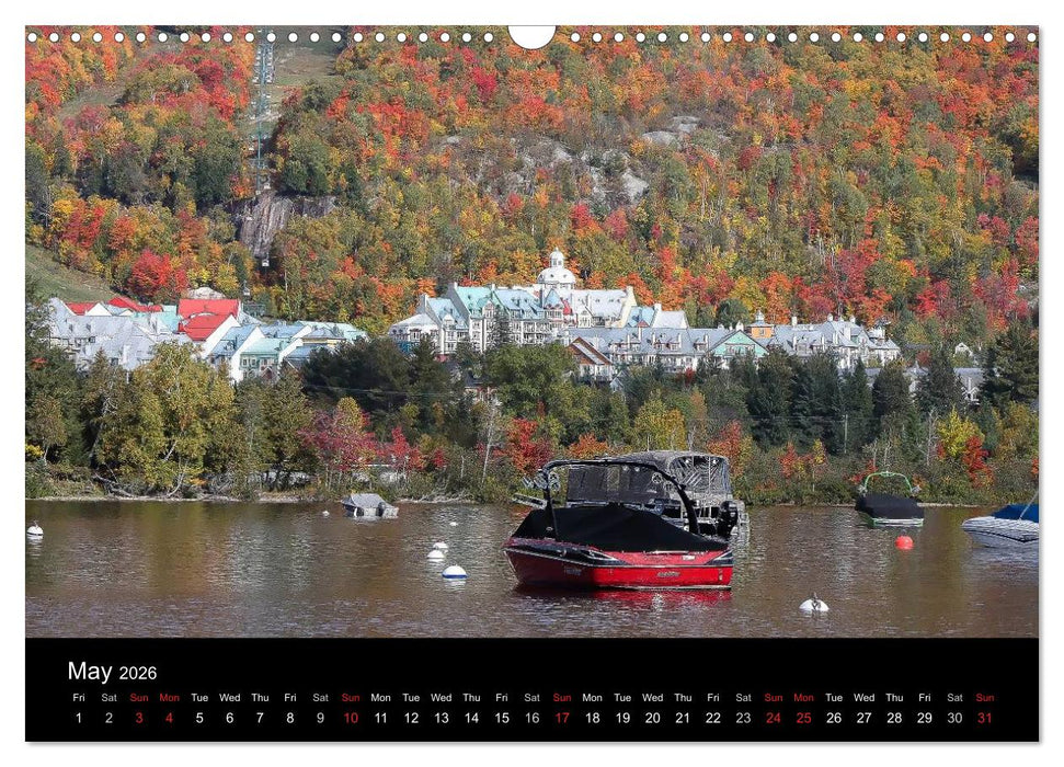 Indian Summer Mont Tremblant Quebec (CALVENDO Monthly Calendar 2026)