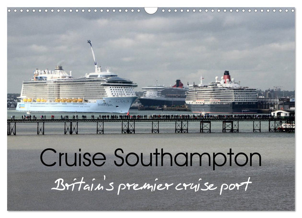 Cruise Southampton (CALVENDO Monthly Calendar 2026)
