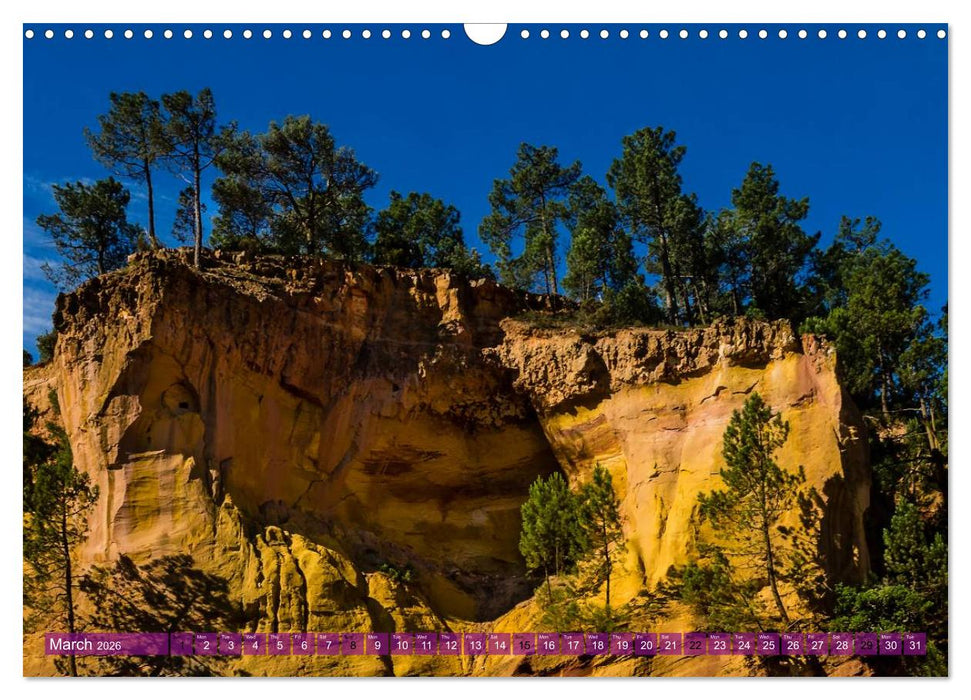 A Summer in Provence: Luberon and Vaucluse (CALVENDO Monthly Calendar 2026)