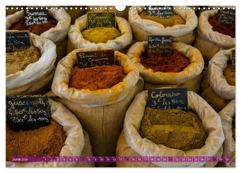 A Summer in Provence: Luberon and Vaucluse (CALVENDO Monthly Calendar 2026)