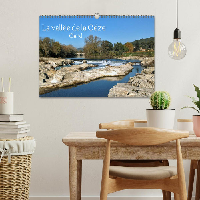 La vallée de la Céze Gard (CALVENDO Calendrier mensuel 2026)